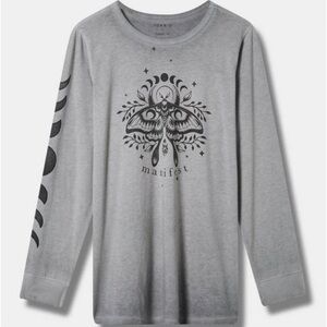 TORRID | Mystic Moth Long Sleeve Tee